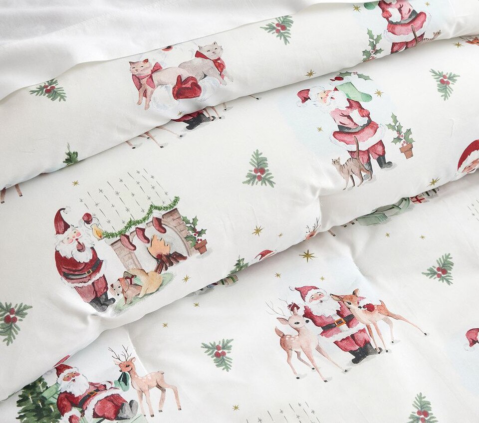 Santa's Jolly Journey Quilted Blanket NCU0NT089 main image 1